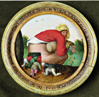 Piotr Brueghel Młodszy, Pochlebcy, 1592.jpg